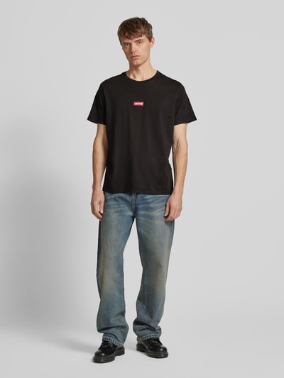 Levi's® Relaxed Fit T-Shirt mit Label-Patch Black 1