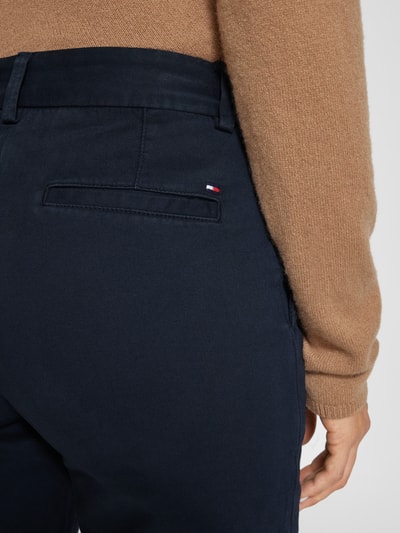 Tommy Hilfiger Regular Fit Chino mit Gesäßtaschen Dunkelblau 3