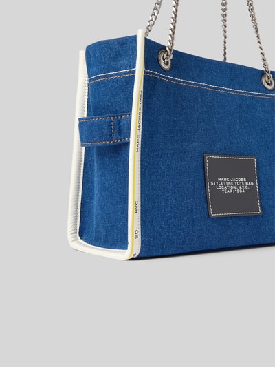 Marc Jacobs Tote Bag in Denim-Optik Blau 3