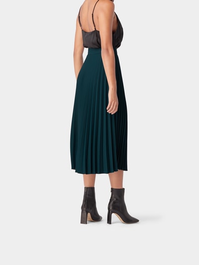MM6 Maison Margiela Rock mit Plisseefalten Grün 5