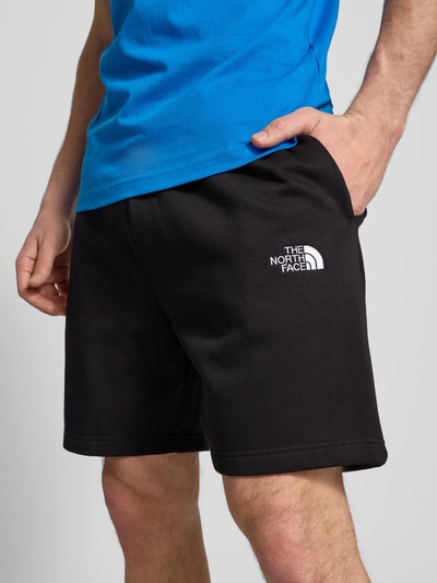 The North Face Relaxed Fit Sweatshorts mit Label-Stitching Black 3