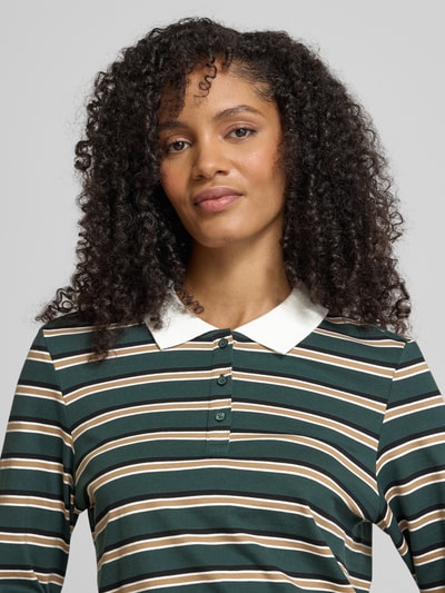 s.Oliver RED LABEL Regular fit poloshirt van puur katoen Donkergroen - 3