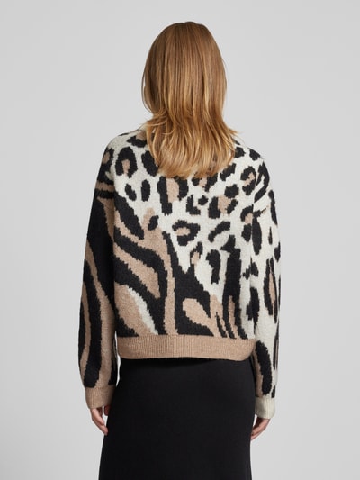 Vero Moda Pullover met ronde hals, model 'KAI' Beige - 5