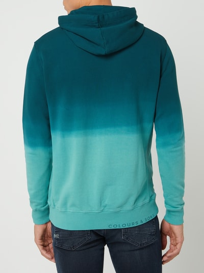 Colours & Sons Hoodie in batiklook  Groen - 5