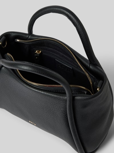 Abro Lederhandtasche mit Label-Applikation Modell 'WILLOW' Black 5