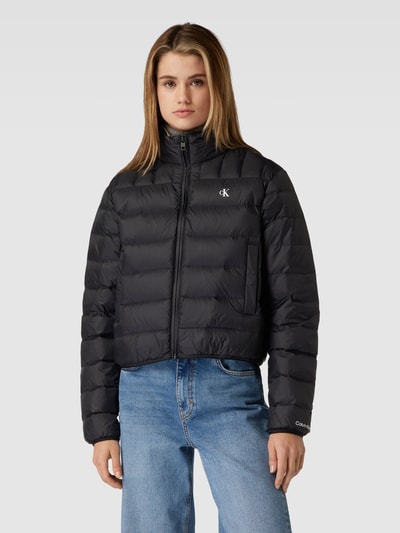 Calvin Klein Jeans Steppjacke mit Label-Detail Black 4