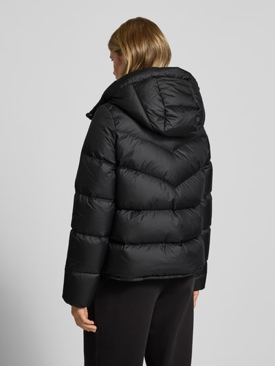 Marc O'Polo Denim Donsjack met afneembare capuchon en boxy pasvorm Zwart - 5