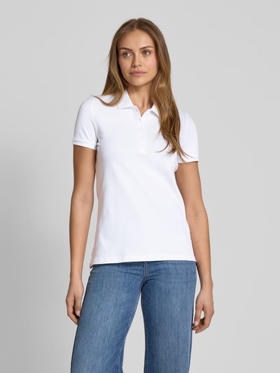 Christian Berg Woman Poloshirt met korte knoopsluiting Wit - 4