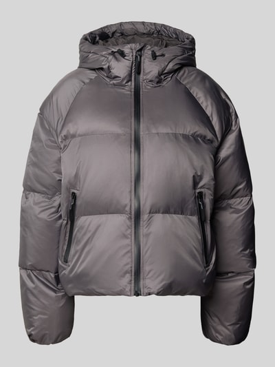 WITHBLACK Gewatteerd jack met capuchon Middengrijs - 2