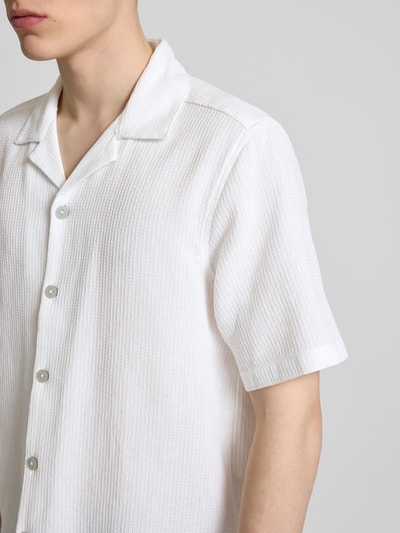 Only & Sons Freizeithemd mit Knopfleiste Modell 'BERTIL' Offwhite 3