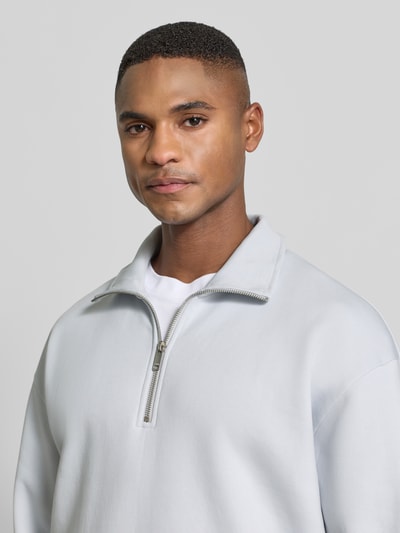 MCNEAL Sweatshirt met opstaande kraag Lichtblauw - 3