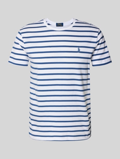 Polo Ralph Lauren Custom slim fit T-shirt met labelstitching Wit - 2