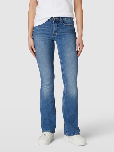 Vero Moda Jeansy rozkloszowane z 5 kieszeniami model ‘FLASH’ Jeansowy niebieski 4