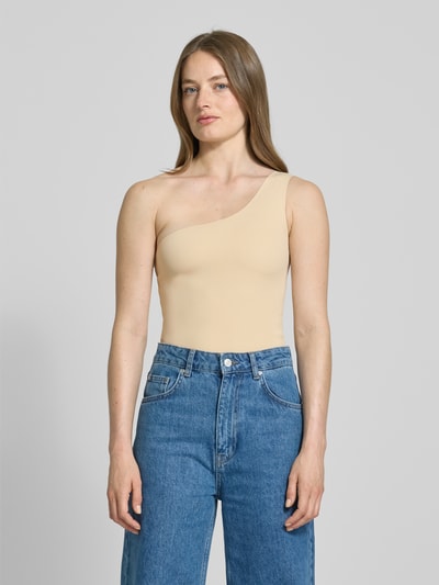MAGIC Bodyfashion Body mit One-Shoulder-Träger Modell 'Dream' Beige 4