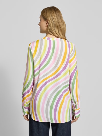 Herzensangelegenheit Blouse van lange mouwen van zijdemix Geel - 5