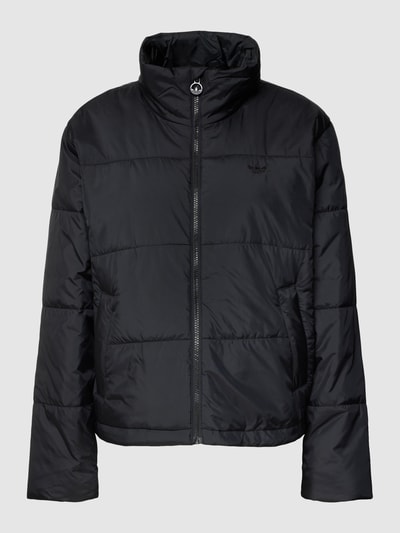 adidas Originals Steppjacke mit Kontraststreifen Black 2