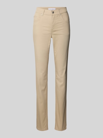 Angels Slim fit jeans met stretch, model 'Cici' Zand - 2