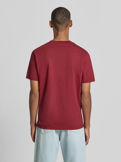 ARMEDANGELS Regular Fit T-Shirt aus reiner Baumwolle Modell 'JAAMES' Kirsche 5