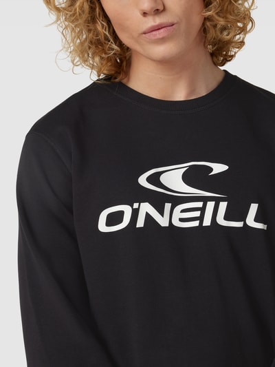 O'Neill Sweatshirt mit Logo-Print Modell 'CREW' Black 3