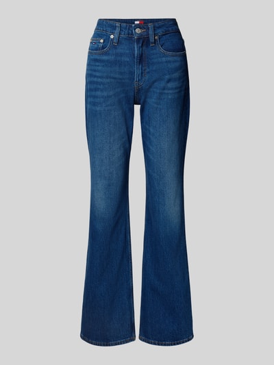 Tommy Jeans Bootcut Jeans aus Baumwoll-Mix Dunkelblau 2