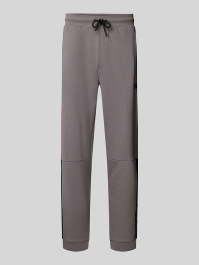 EA7 Emporio Armani Sweatpants met labelprint, model 'VENTUS' Middengrijs - 2