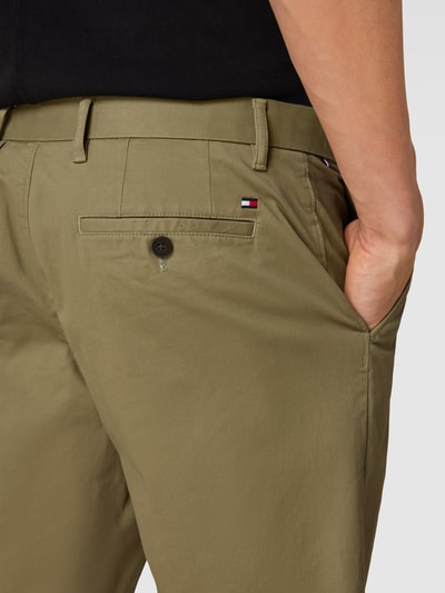 Tommy Hilfiger Chino-Shorts mit französischen Eingrifftaschen Modell 'HARLEM' Beige 3