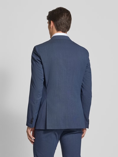 BOSS Slim Fit Anzugsakko aus mit Schurwolle Modell 'HUGE' Marine 5