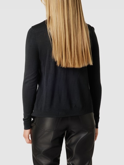 Only Gebreide pullover met klokken, model 'XMAS' Zwart - 5