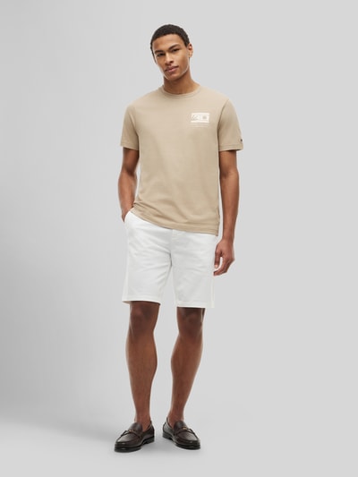 Tommy Hilfiger Regular Fit T-Shirt aus reiner Baumwolle Beige 1
