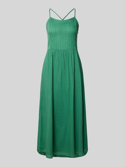 Jake*s Studio Woman Midi-jurk met Spaghettibandjes Groen - 2