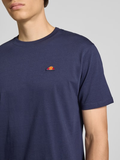 Ellesse Regular Fit T-Shirt aus reiner Baumwolle Modell 'CASSICA' Dunkelblau 3