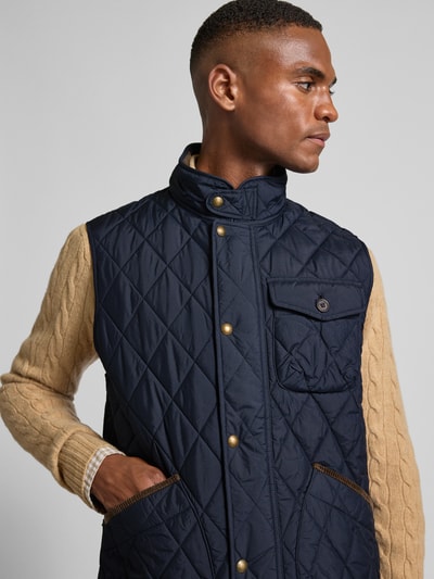 Polo Ralph Lauren Gilet met opstaande kraag Marineblauw - 3