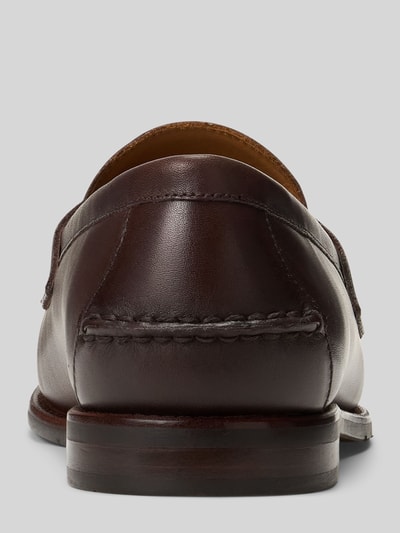 Polo Ralph Lauren Loafer aus echtem Leder Dunkelbraun 4