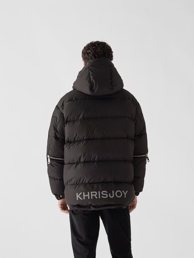 Khrisjoy Daunenjacke mit Kapuze Schwarz 5