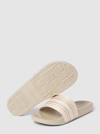 Tommy Hilfiger Slides mit Label-Details Beige 5