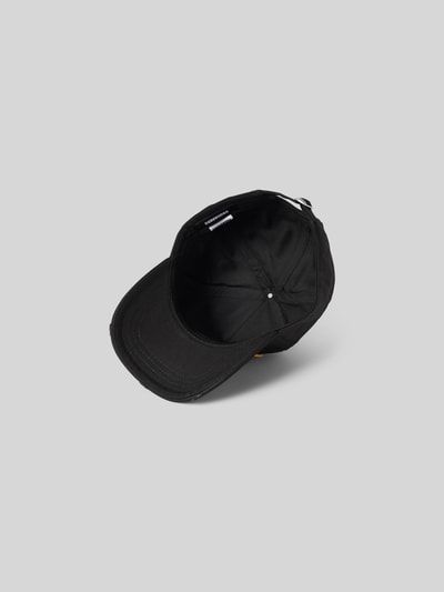 Dsquared2 Basecap mit Label-Stitching Black 2