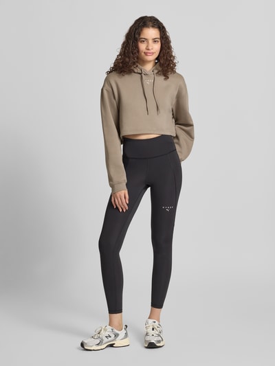 PUMA Regular Fit Sweatshirt aus Baumwoll-Mix PUMA X HYROX ' Taupe 1