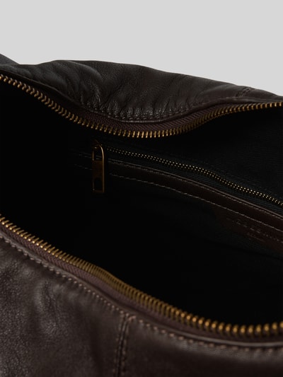 LIEBESKIND BERLIN Shoulder Bag aus echtem Leder Modell 'Natura' Dunkelbraun 5