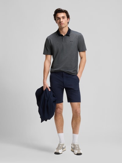 BOSS Orange Relaxed Fit Poloshirt aus reiner Baumwolle Modell 'PEOXFORDNEW' Dunkelblau 1