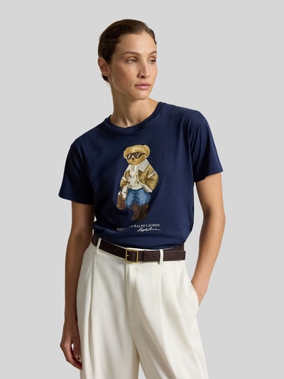 Polo Ralph Lauren T-Shirt mit Bären-Motiv Marine 4