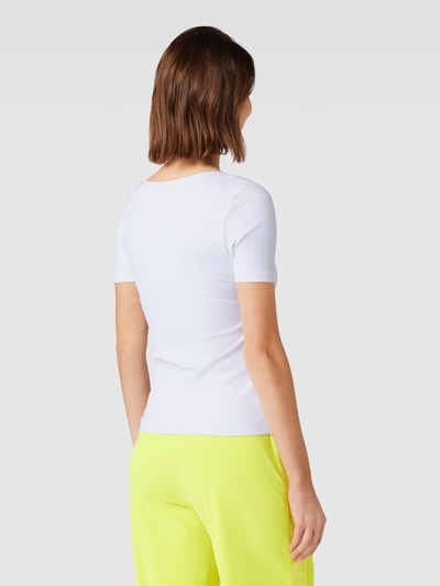 Sportalm T-shirt in riblook Offwhite - 5