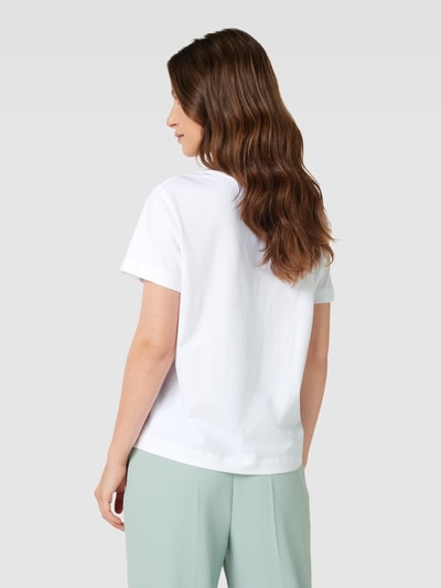 Esprit T-Shirt mit Label-Print Weiss 5