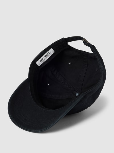 Carhartt Work In Progress Basecap aus reiner Baumwolle Modell 'MADISON' Black 2