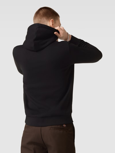 Jack & Jones Hoodie met labelprint, model 'COHUNT' Zwart - 5