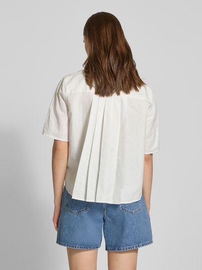 Marc O'Polo Denim Hemdbluse mit Knopfleiste Weiss 5