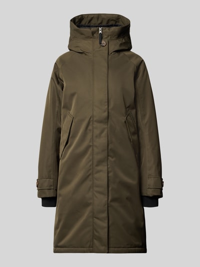 Didriksons Parka met capuchon, model 'LUNA' Donkergroen - 2