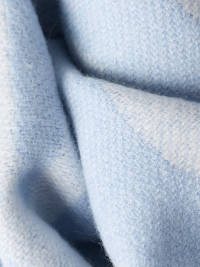 Pieces Schal mit Allover-Muster Modell 'ELIN' Hellblau 2