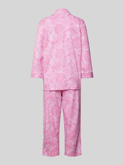 Lauren Ralph Lauren Pyjama mit Streifenmuster Blau 3