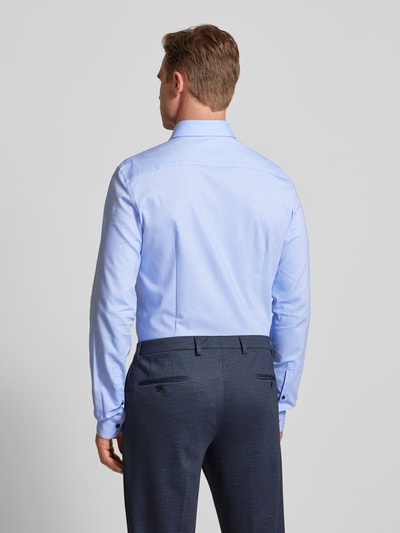 Jake*s Slim Fit Business-Hemd mit Kentkragen Bleu 5