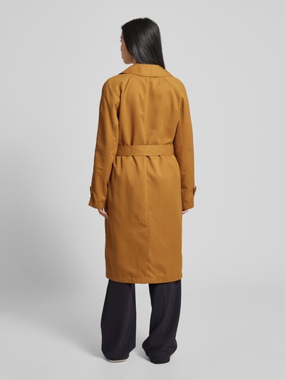 Vero Moda Outdoor Trenchcoat mit Bindegürtel Modell 'LOU' Camel 5